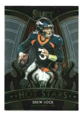 2020 Panini Select Drew Lock Hot Stars Base Card # HS24