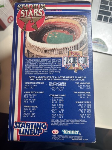 Cal Ripken 1996 Starting Lineup Stadium Stars All-Star Game Veterans Stadium - Picture 2 of 7