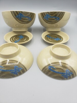 Set TarHong Melamine Serving Dishes Plates Bowls Dipping