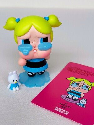 POP MART The Powerpuff Girls x Crybabies Series Figure Opened