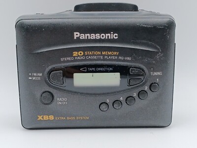 Walkman Panasonic RQ-V80 - Pour Pièces (radio Fonctionne, Cassette Non Testée)