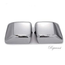 For 2018-2025 Jeep Gladiator JT Wrangler JL Chrome Side Mirror Cover Cap Trims