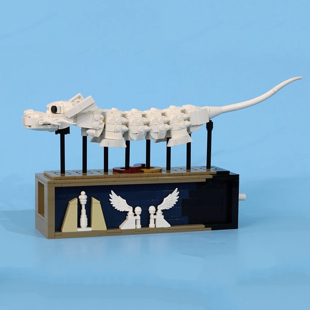 Building Blocks Gift for Flight of the Luck Dragon Kinetic Sculpture of Falkor