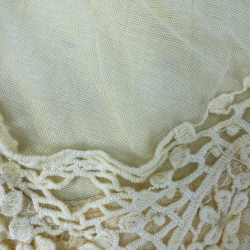 GELB BLUMEN MIDI-KLEID FLAME GEWEBTE SPITZE BAUMWOLLE ÄRMELLOS SAMMELN ABGESTUFT UK 12 - Bild 5 von 5