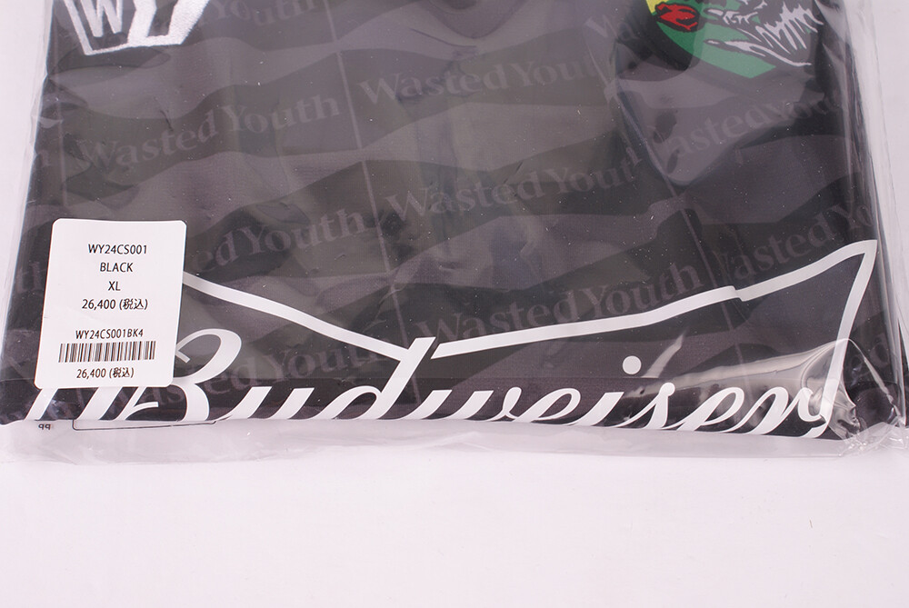 2022 Wasted Youth x Budweiser SOCCER GAME SHIRT JERSEY Sz XL