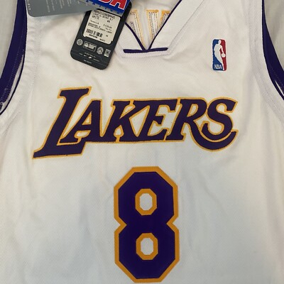 Authentic 2001 Kobe Bryant #8 LA Lakers Jersey x Nike 44 NEW