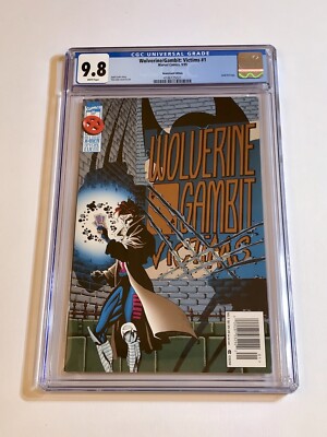 1995 WOLVERINE AND GAMBIT: VICTIMS #1 LOW CENSUS RARE NEWSSTAND CGC 9.8 WP