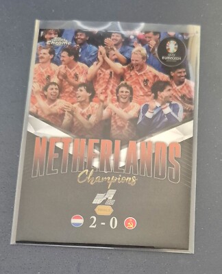 EURO 1988 FINAL, HOLLAND, ULTIMATE SHOWDOWN, US-3, Topps Chrome UEFA EURO 2024