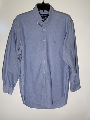 multi color ralph lauren button up