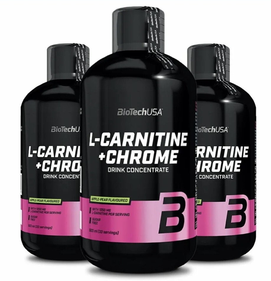 biotech usa l carnitine chrome review BioTechUSA L-Carnitine + Chrome 500ml Orange Liquid Weight Loss Supplement  5999500532447