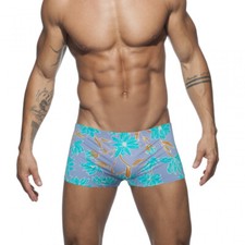 Men's Swimming Shorts Swimwear Swim Briefs Trunks Boxers Print with Cup
