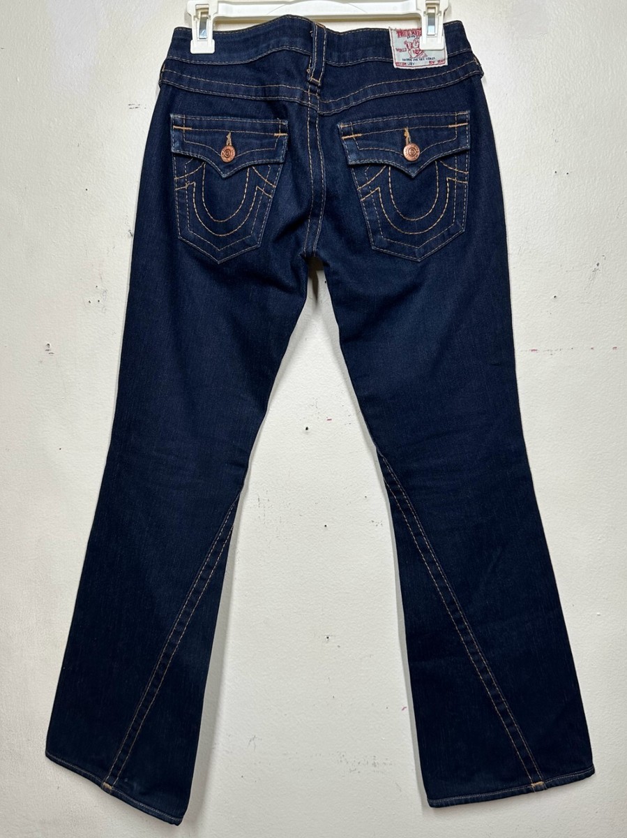 True Religion Joey Womens Flare Jeans Size 27 - Vintage | eBay