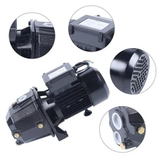1HP Home Water Well Jet Pump w/ Pressure Switch 750w 1inch Shallow Well Jet Pump
