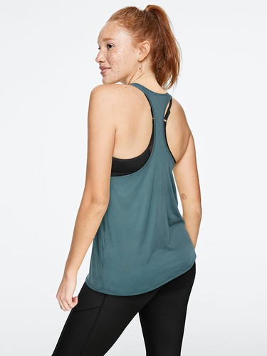 Victoria's Secret Pink Ultimate Knit Racerback Tank Tops - Pick Your Color - Picture 17 of 29