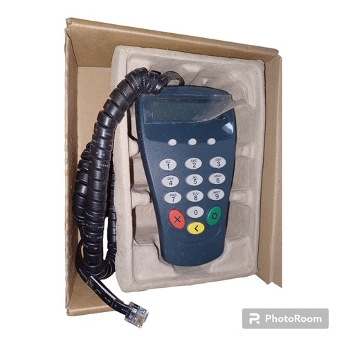Hypercom P1300 Retail POS Debit Card Pin Pad Terminal Blue 10248-001 ...
