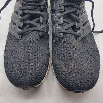 Adidas Ultraboost 4.0 Mens 14 DNA Black White Running Casual  display picture 2