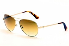 Marciano By Guess GM626 GLD-34F Gold Metal Aviator Sunglasses Frame 59-15-135
