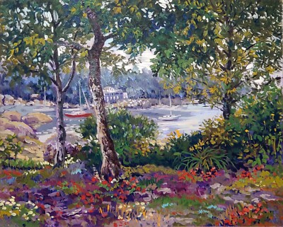 John Powell ''Enchanted Coast'' Numbered Artist Proof 8'' x 10'' Serigraph on Vellum