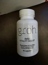 Groh Daily Vitality Boost - All Natural Hair Growth Supplement powered by ErgoD2