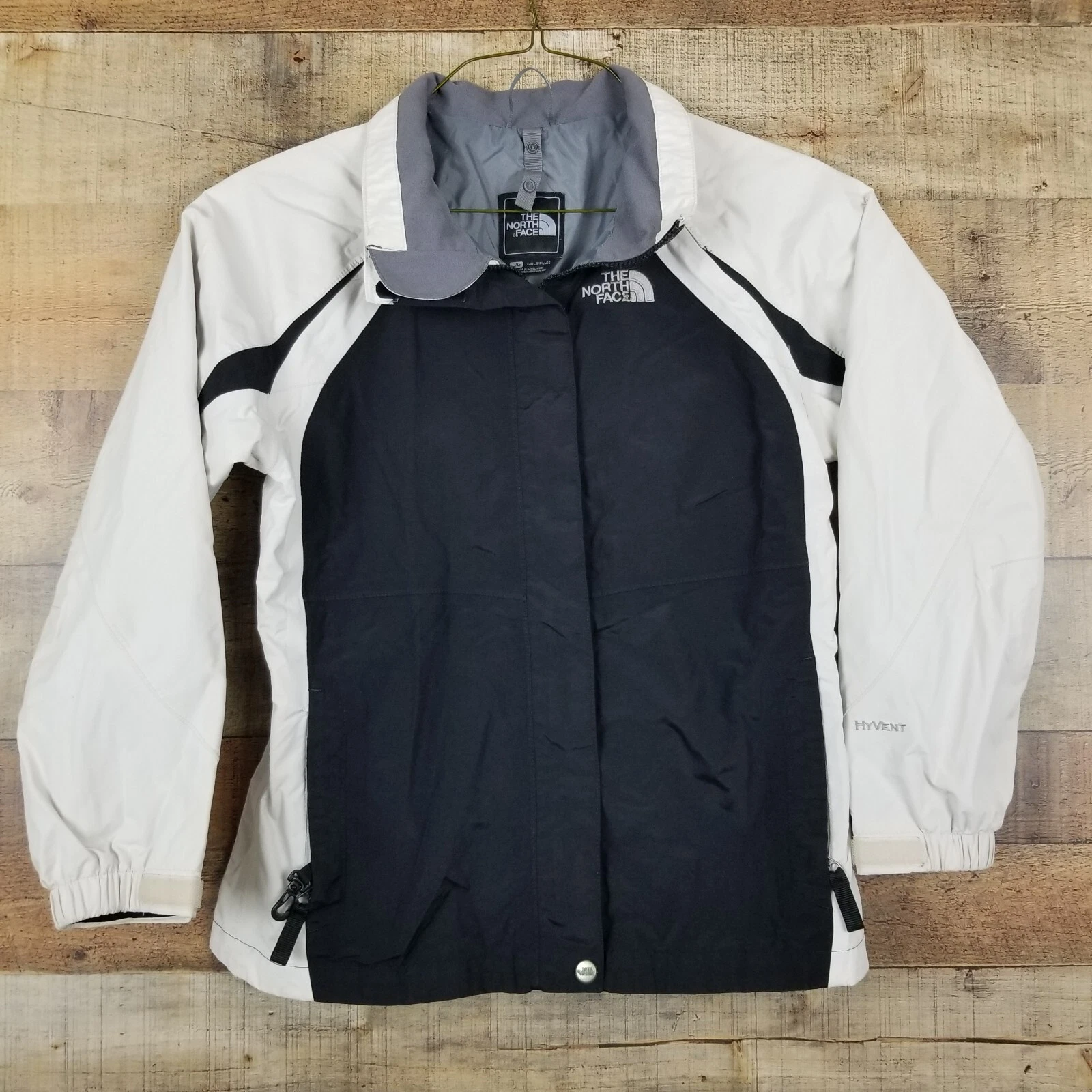 The North Face Kids Girls Sz Large HyVent Casual Jacket Full Zip Outdoor Casual