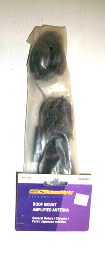 Metra 44-UA42 Shark Fin Style Roof Mount Universal Amplified Am / Fm Car Antenna