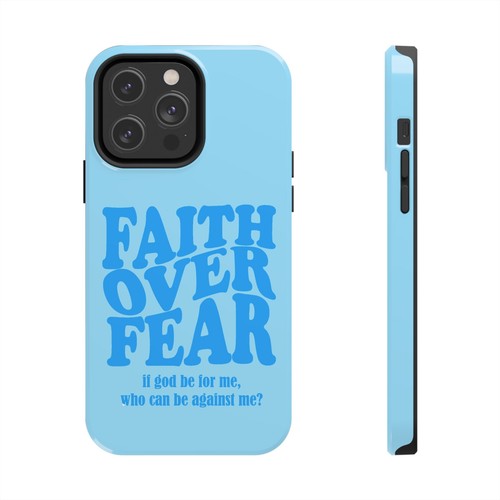Faith Over Fear Tough Phone Cases iPhone case Samsung Case Custom cellphone case - Picture 19 of 38