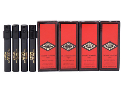 ATELIER VERSACE ENCENS SUPREME 1.5ml .05oz x 4 COLOGNE PERFUME SPRAY SAMPLES