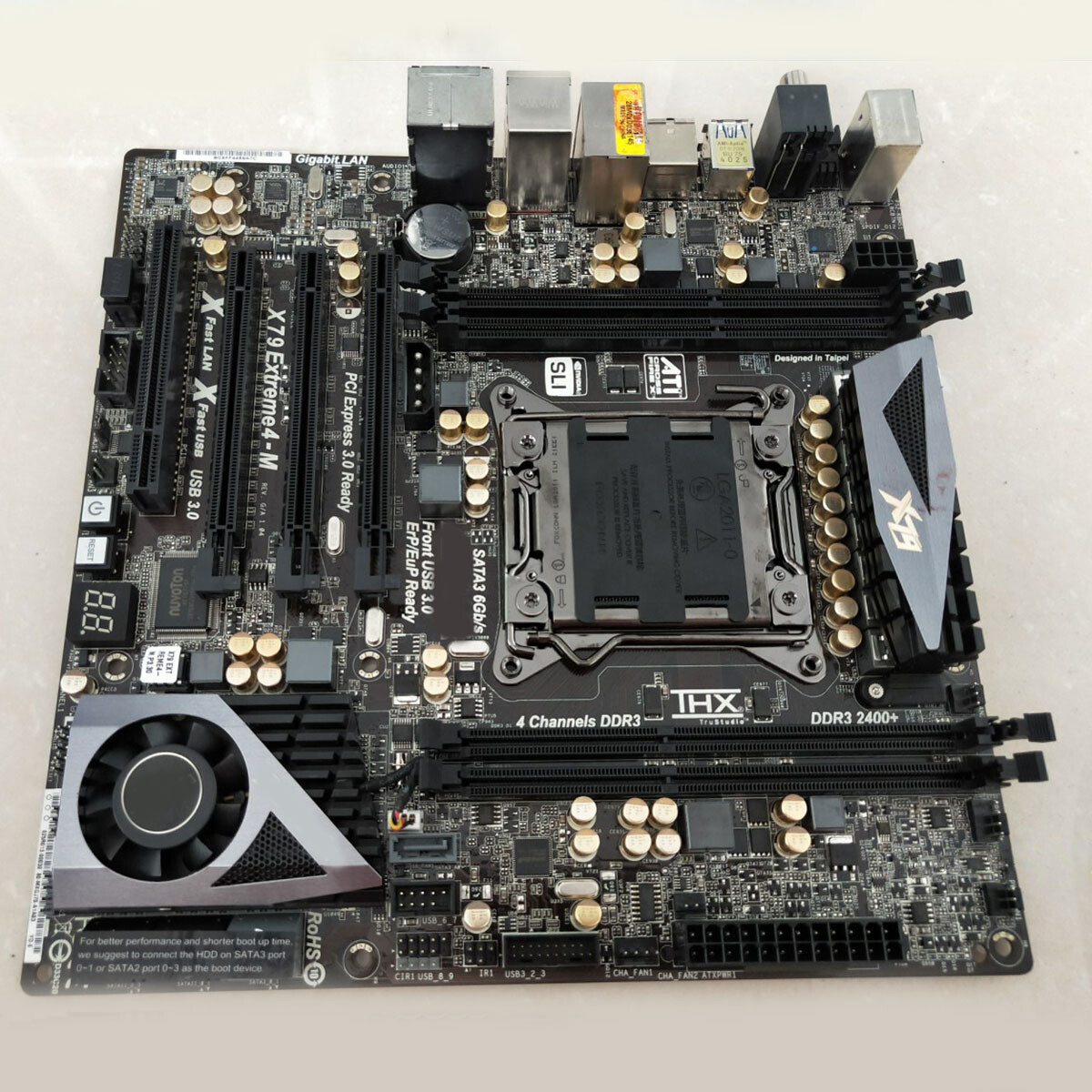 For ASRock Motherboard X79 Extreme4-M Mainboard LGA2011 DDR3 M-ATX