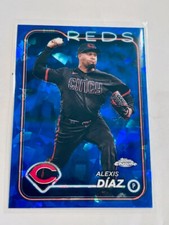 2024 Topps Chrome Sapphire Cincinnati Reds Alexis Diaz