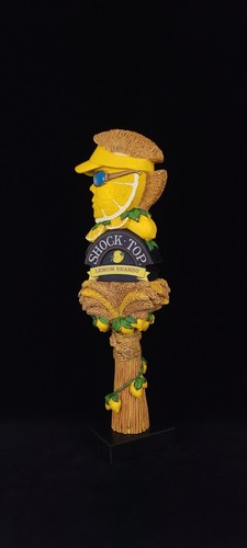 (T55) Shock Top Lemon Shandy 12” Tall Beer Tap Handle - Used - Picture 4 of 13