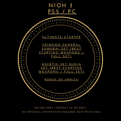 Nioh 3 [PS5/PC] | Ultimate Starter / Best Starting Build