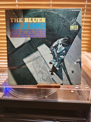 John Lee Hooker, The Blues, 1970   United Comp., US-7725, VG+/VG
