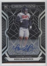2020 Panini Obsidian Rookies Auto 121/150 Ross Blacklock #153 Auto 11nu