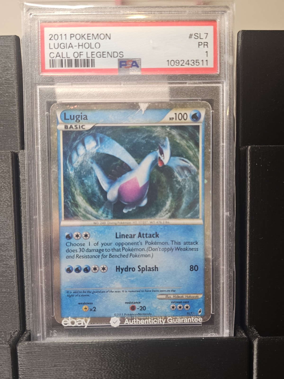 Pop 16 Lugia PSA 1 Call Of Legends Holo #SL7 Pokemon 2011