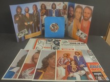 Vintage 1979 Official Bee Gees Fan Club folder memorabilia kit