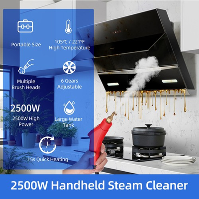 #ad 2500W High Pressure Steam Cleaner Handheld For Home And Car Use For Kitchen CQSN $39.01
