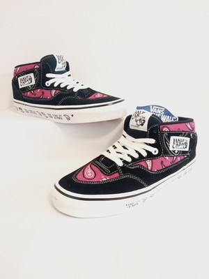 Vans Half Cab 33 DX Pink Black Cosmic Rodeo Baton Rouge Mens Size 8