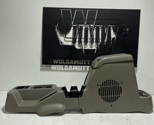 97-06 Jeep Tj Wrangler 2 Piece Full Floor Center Console W Sub Light Khaki Oem