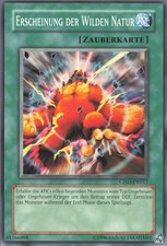 YuGiOh Erscheinung der Wilden Natur CP03-DE017 Common Neu unl.