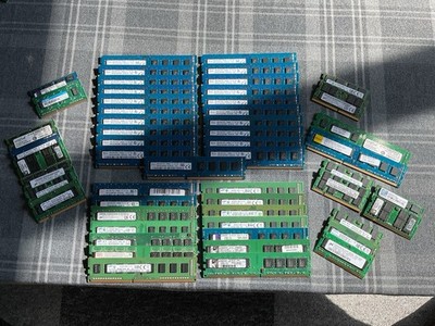 86 x RAM Riegel (Desktop & Laptop, DDR2-DDR4), Samsung/Hynix/Crucial