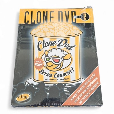 CloneDVD 2 OVP NEU Retro PC Software Brennprogramm Klassiker RAR