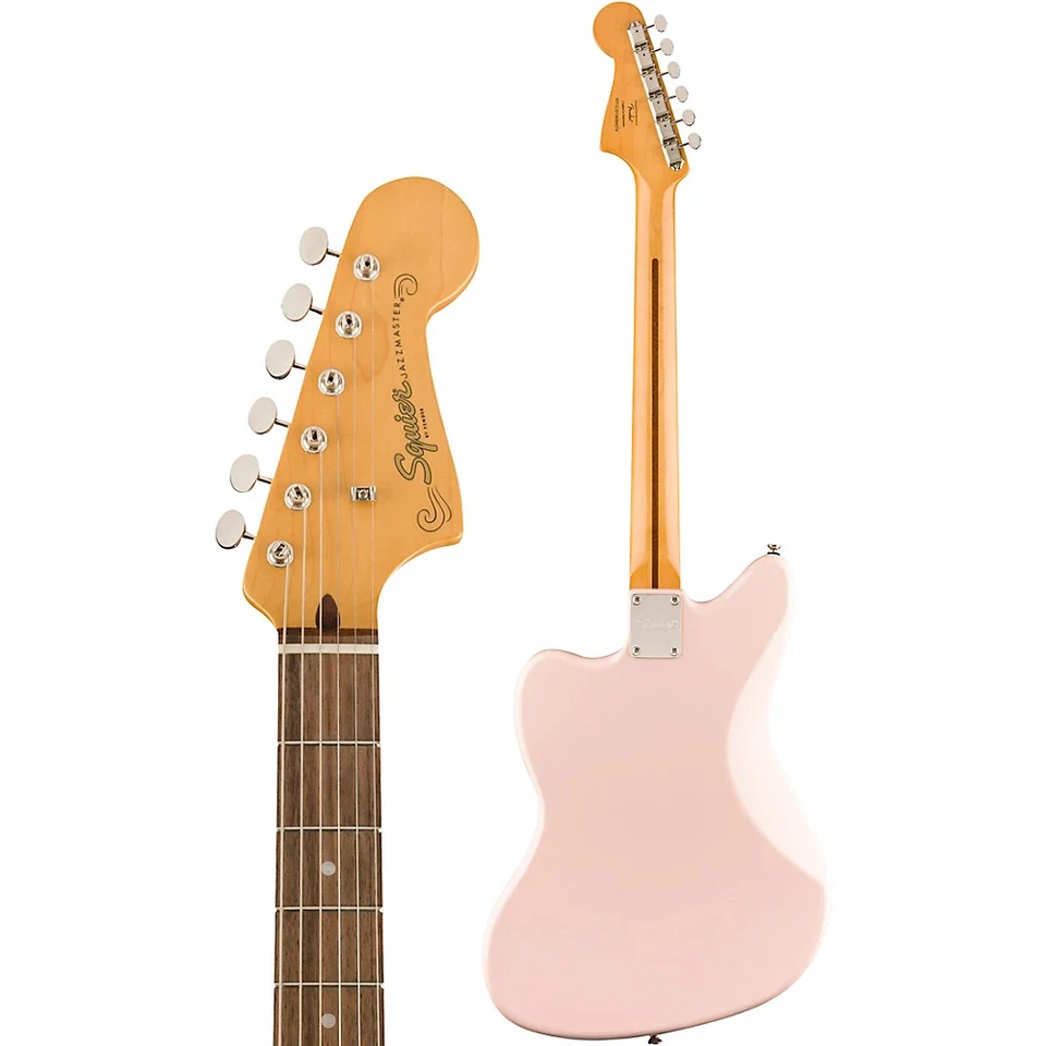 Squier Classic Vibe '60s Jazzmaster Limited Edition Electric Guitar Shell Pink - Image 4 of 4