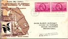 1945 Tallahassee Florida FL USA First Day Censored Cover To Switzerland FDC