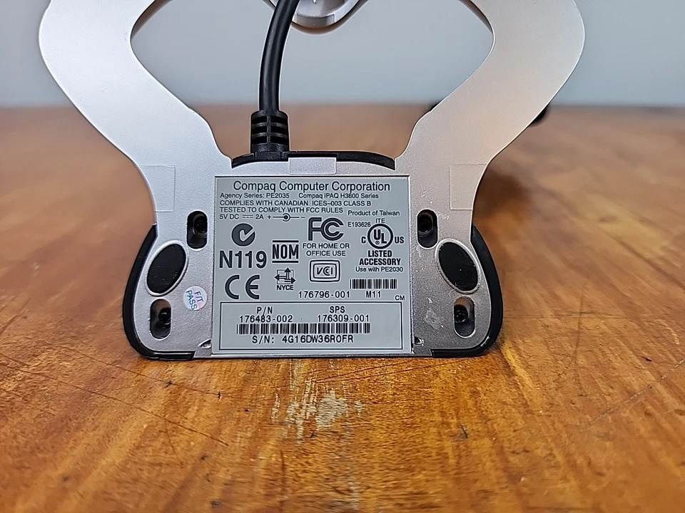 Compaq USB Cradle for iPAQ H3650 H3150 H3635 H3135 H3670 H3700 VGC (176483-002) - Image 4 of 4