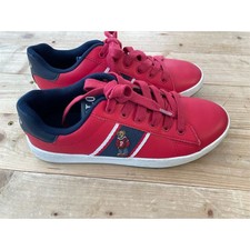 Polo Ralph Lauren Quilton Bear Boys' Sneakers Red/Navy Size US 5