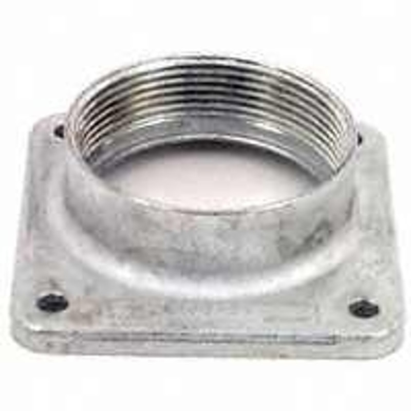 SIEMENS EC38599 Type Rx Conduit Hub, 2 In, Aluminum, 2-inch, Silver