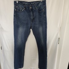 Legacy Nation Women's Jeans Size 32" X 30",  Cotton Blend 0817