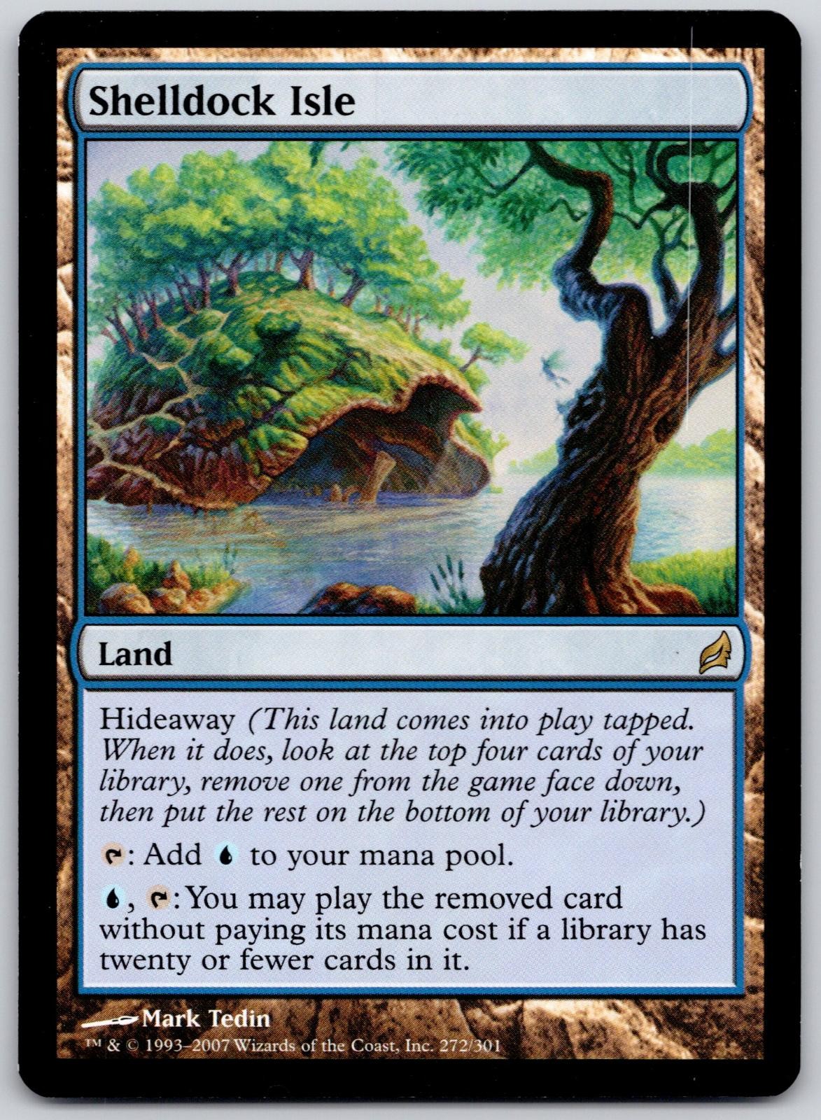 Shelldock Isle 272 Rare Lorwyn Magic: The Gathering Lightly Played