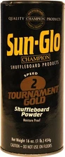 Sun-Glo Speed #2 Tournament Gold Shuffleboard Wax - 1 Can