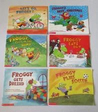 Mixed Lot 6 Vintage Froggy Books Jonathan London paperbacks